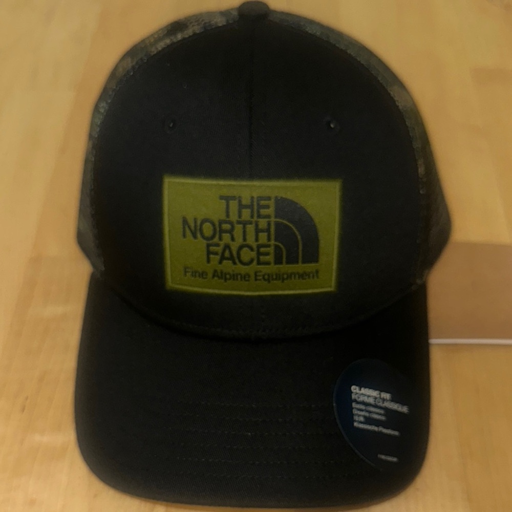The North Face Black and Olive Cap